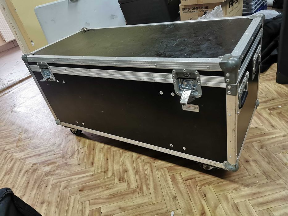 Fractal BAR LED 24X3W RBG 5 szt + case na kółkach