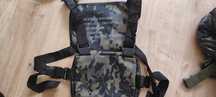 Colete preto multicam