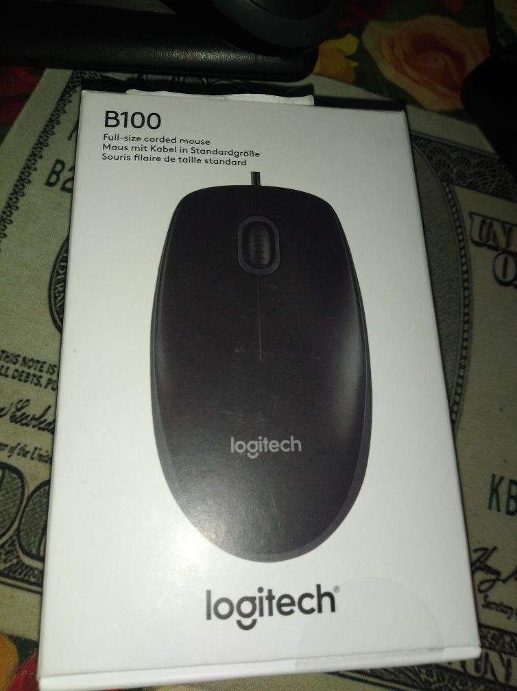 Мишка Logitech B 100