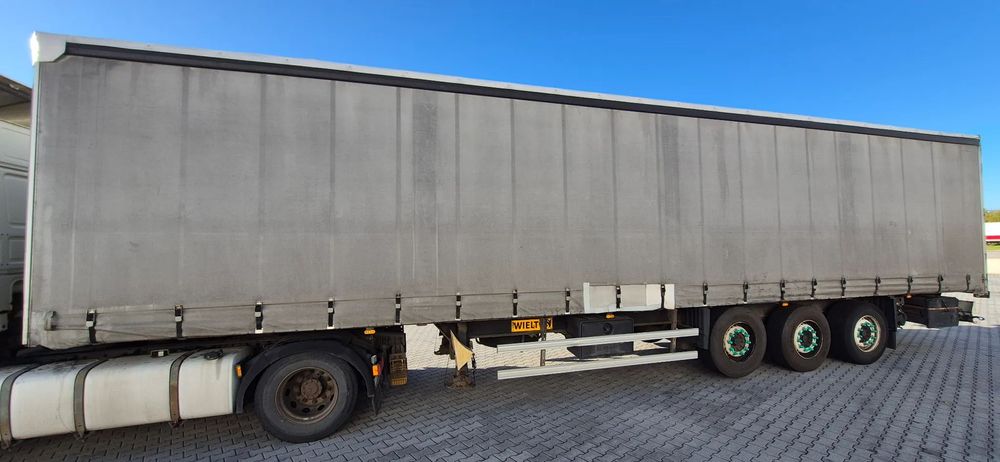 Wielton NS34K  Wielton Pandeka firana osie Mercedesa sprawna