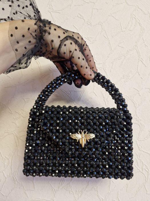 Unikalna, ręcznie robiona torebka, elegancka.