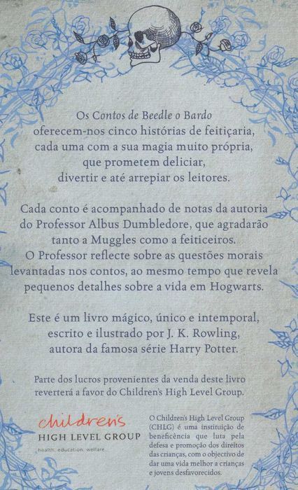 Livro Os Contos de Beedle, o Bardo de JK. Rowling [Ler+] Portes Inc