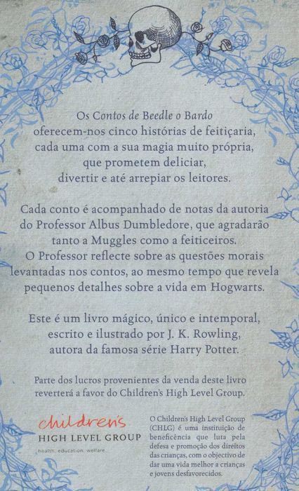 Livro Os Contos de Beedle, o Bardo de JK. Rowling [Ler+] Portes Inc