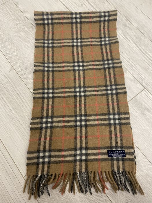Шарф Burberry шерсть кашемір