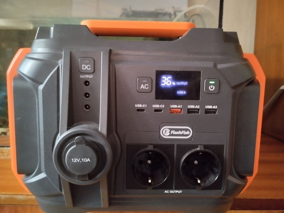 Портативна електростанція A501 FlashFish 500W