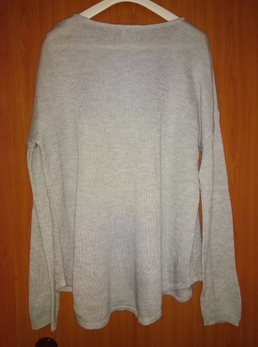 Greenpoint jasnoszary sweter rozmiar 42/XL