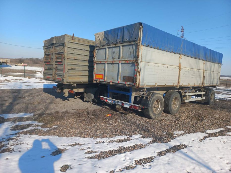 MAN tga 2005 года сцепка самосвал