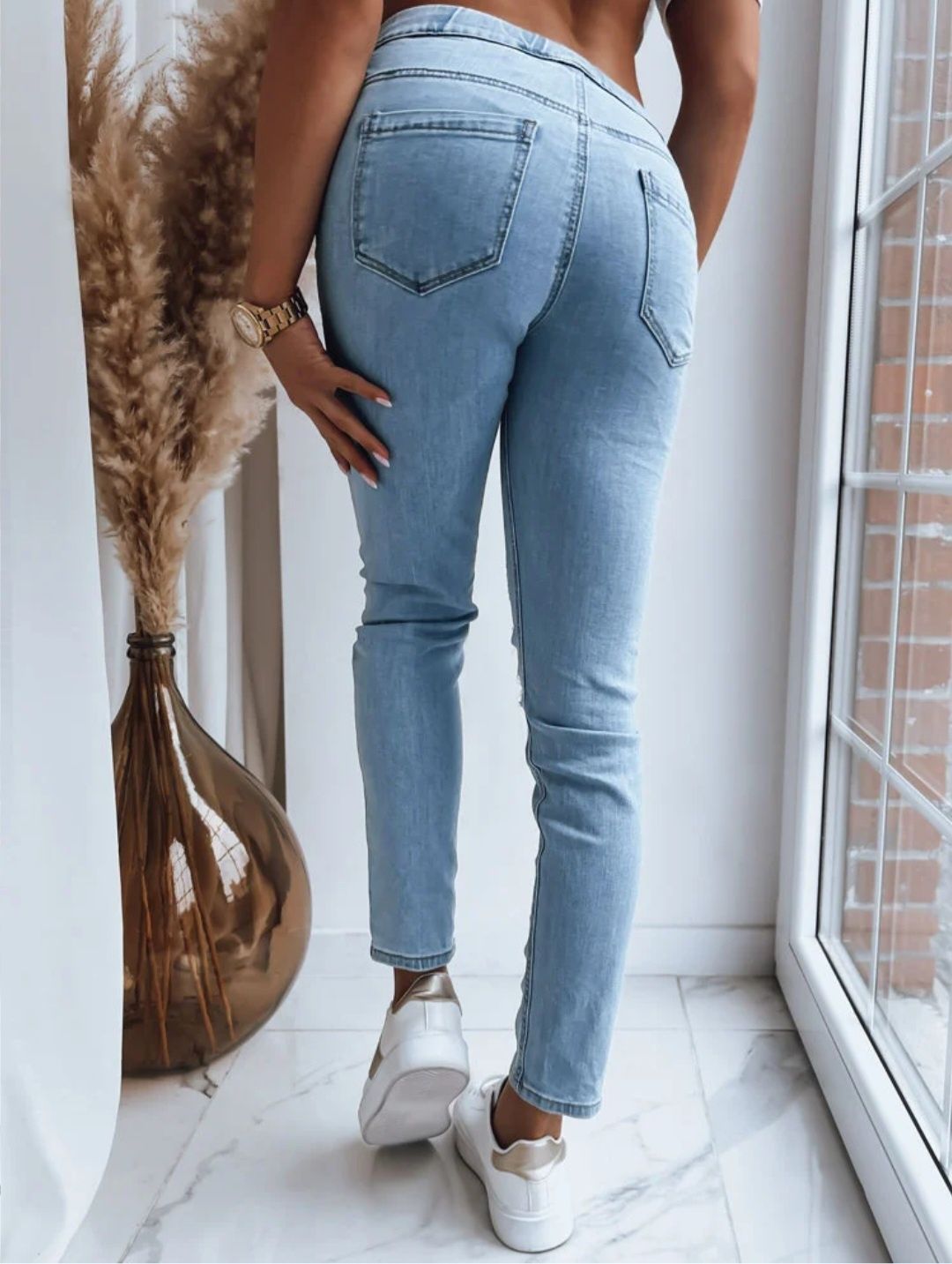 Spodnie jeansowe damskie XS