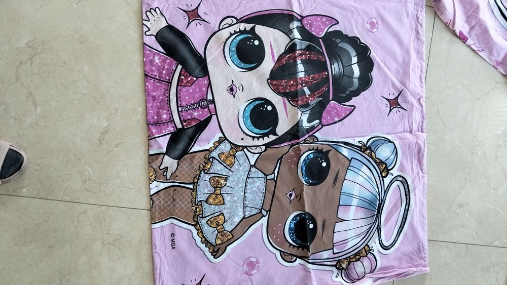 Pościel poszwa na kołdrę i poduszkę Lol