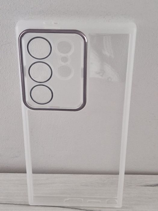 Protective Lens Case do Samsung Galaxy S24 Ultra biały clear