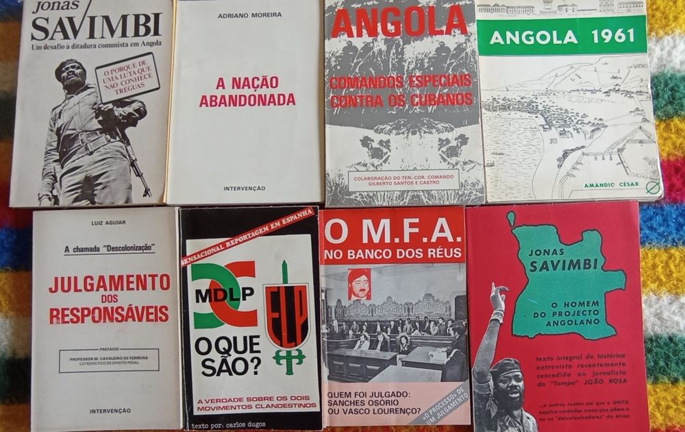 Livros políticos/guerra colonial