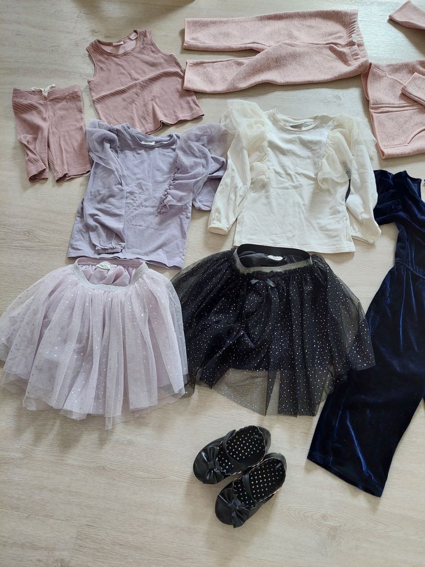 Zestaw ubranek dla dziewczynki 92-104 Zara Kappahl H&M
