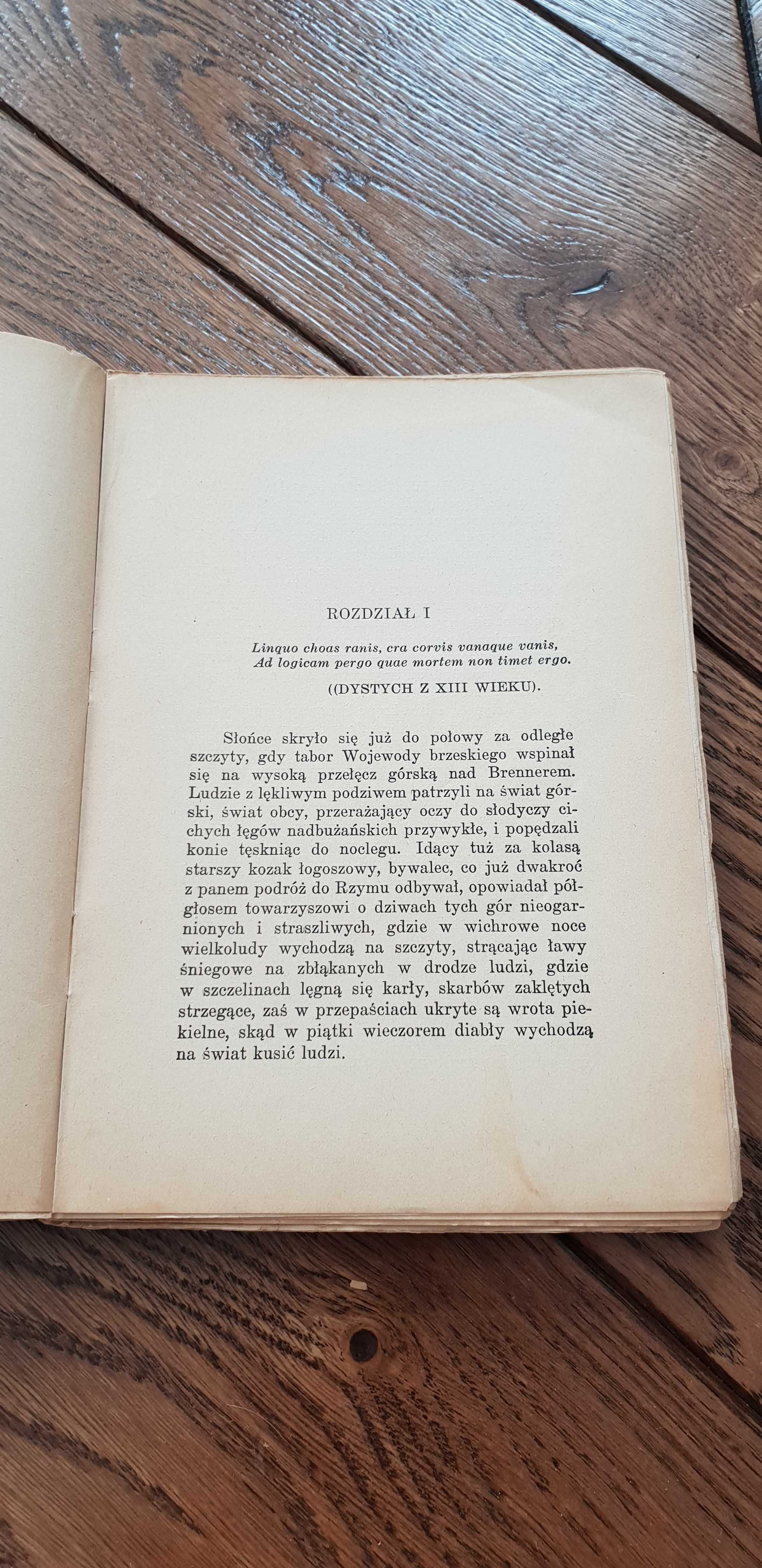 Książka rok 1938 "Beatum Scelus" Zofia Kossak