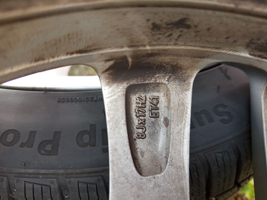 Alufelgi 5x112 17 8j et41 VW/Skoda/Audi/Seat