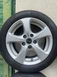 Felgi aluminiowe BORBET z oponami letnimi 195/55 R16  7,5mm– 5x120