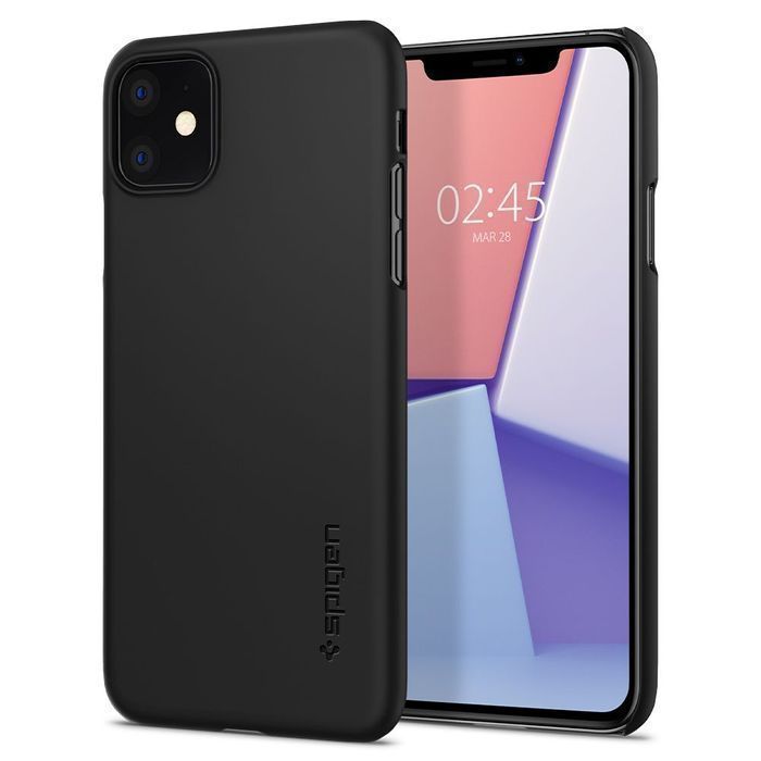 Etui ochronne Spigen Thin Fit iPhone 11, kolor czarny