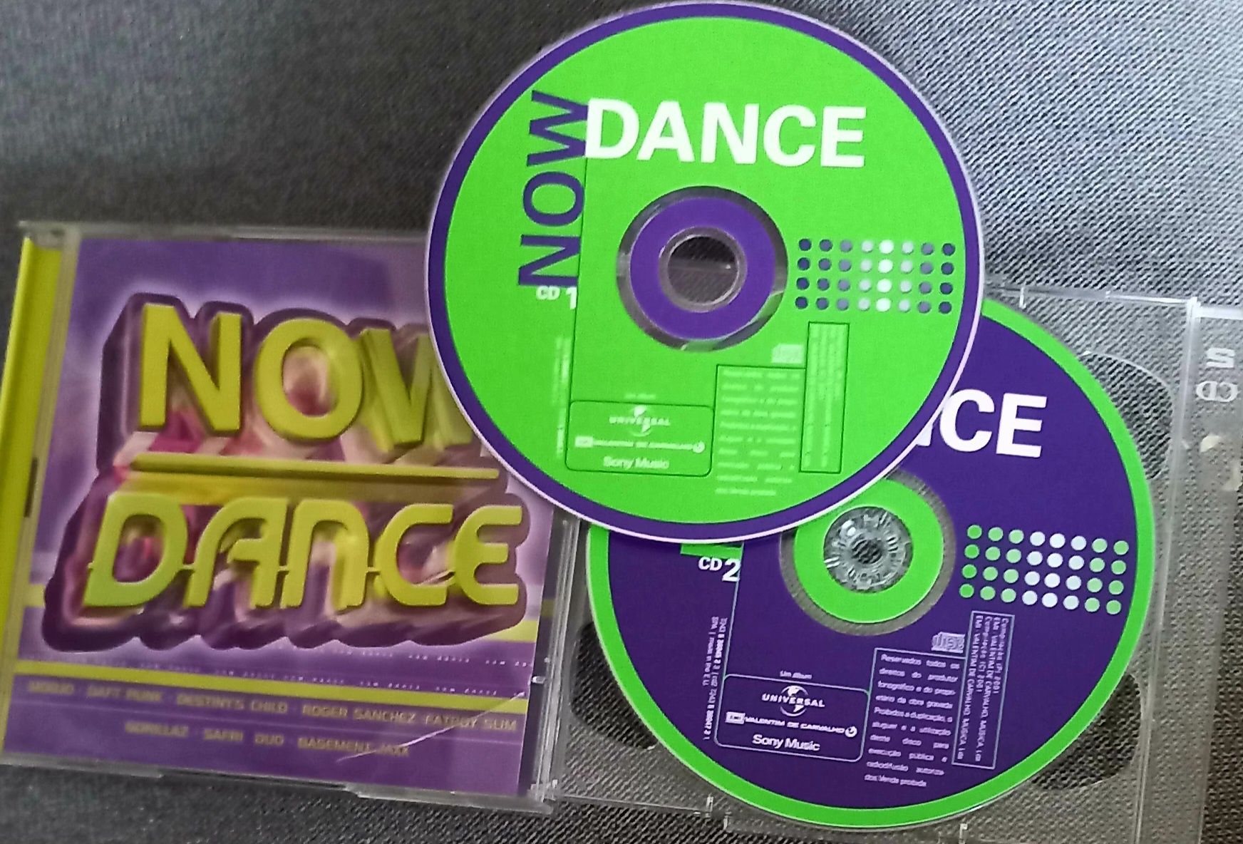 3 Cds, diversos artistas, Now4, Now5, Now Dance