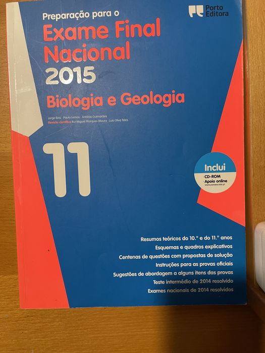 Livro de preparação para exames Biologia/Geologia