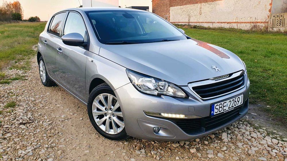 Peugeot 308 1.6 Diesel 2017r PDC Stan Bardzo Dobry Niski przebieg