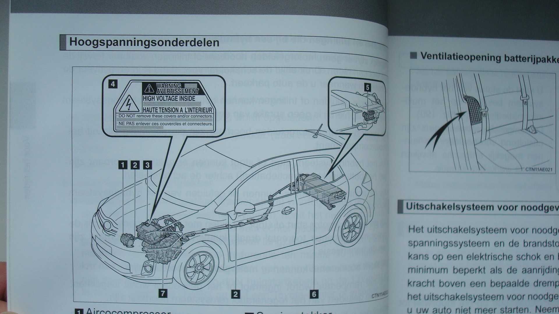 Toyota Auris Hybryda Hybrid 10-12 instrukcja obsługi Holandia 2011 rok