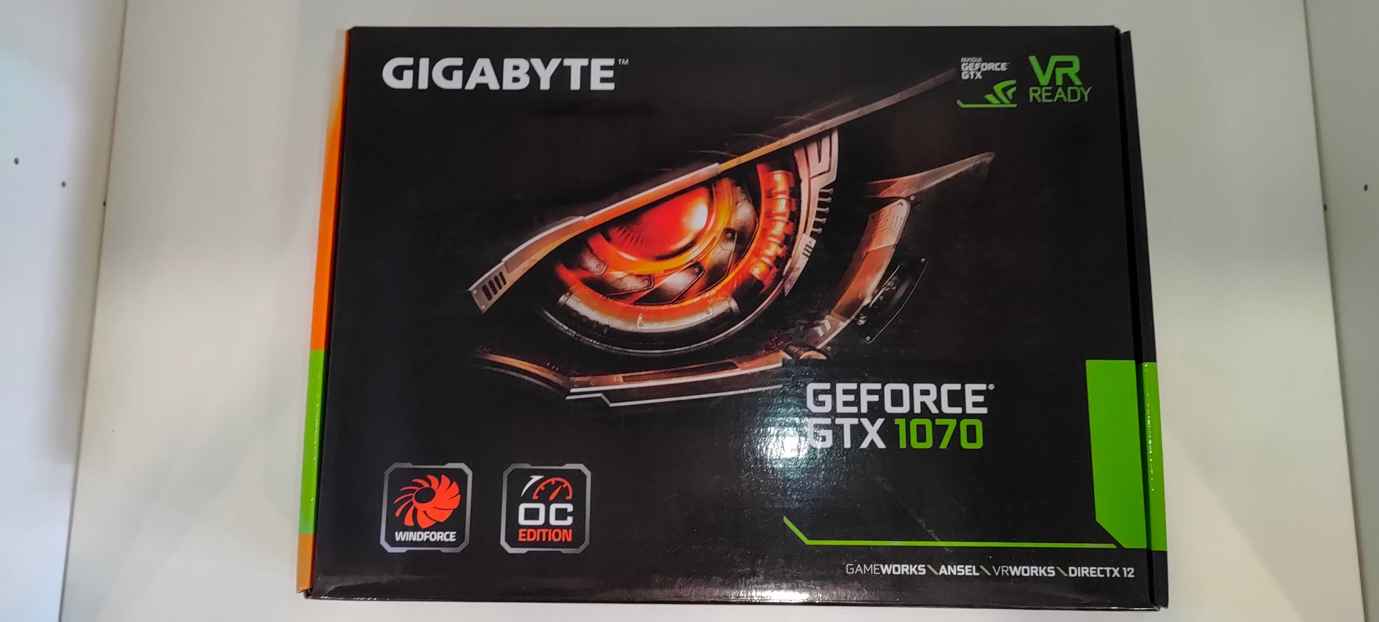 Karta graficzna Gigabyte GeForce GTX 1070 WindForce II OC 8GB GDDR5