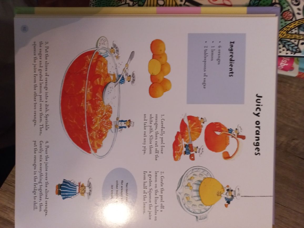 Usborne first cookbook Książka kucharska dla dzieci po angielsku