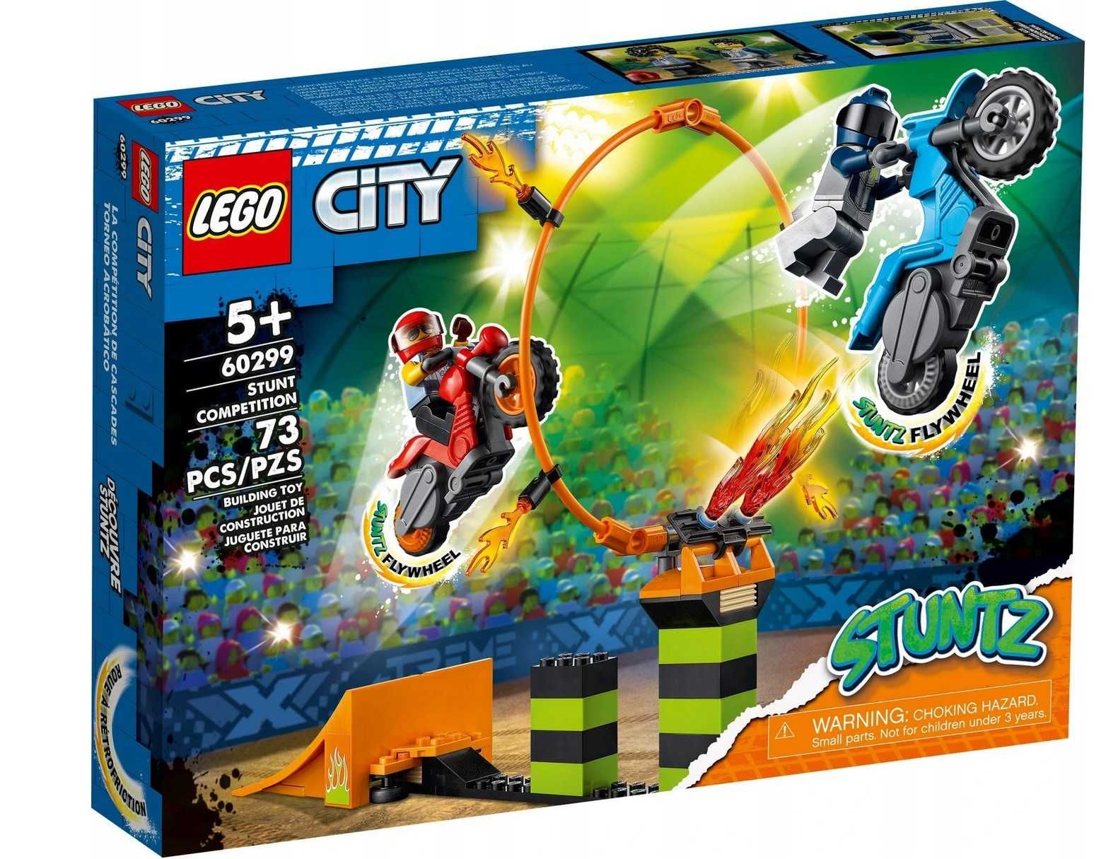 Klocki LEGO City 60299 Konkurs kaskaderski NOWE