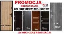 Drzwi wejściowe ZEWNĘTRZNE do mieszkań w BLOKU-wewnętrzne Z MONTAŻEM