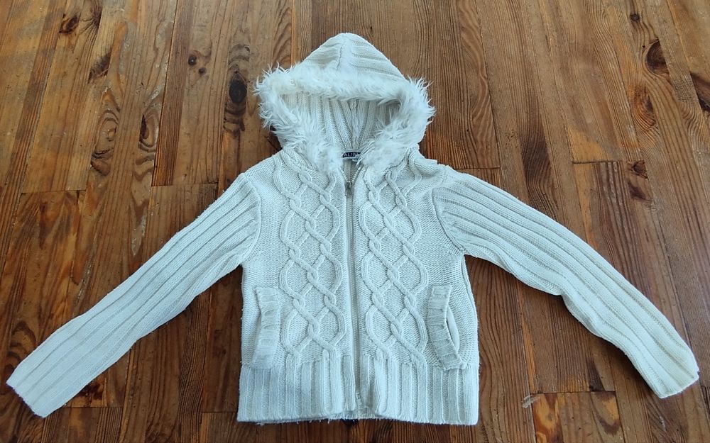Gruba bluza swetrowa 122/128