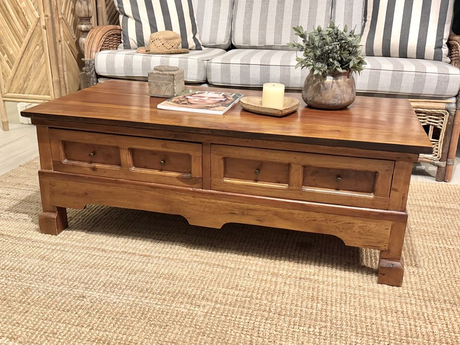 mesa, centro, apoio, movel tv, oriental, teca, indiana, rustica