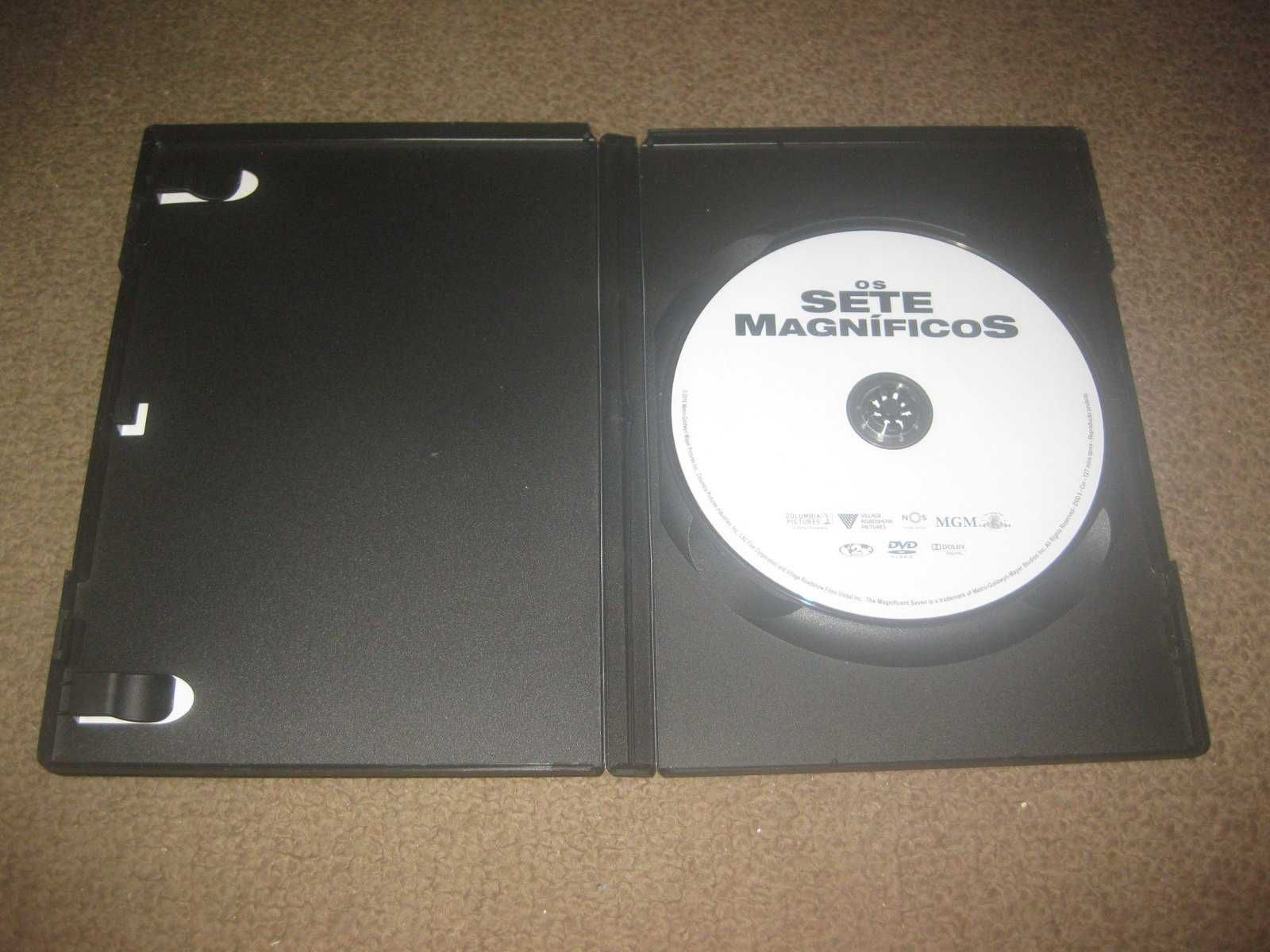 DVD "Os Sete Magníficos" com Denzel Washington
