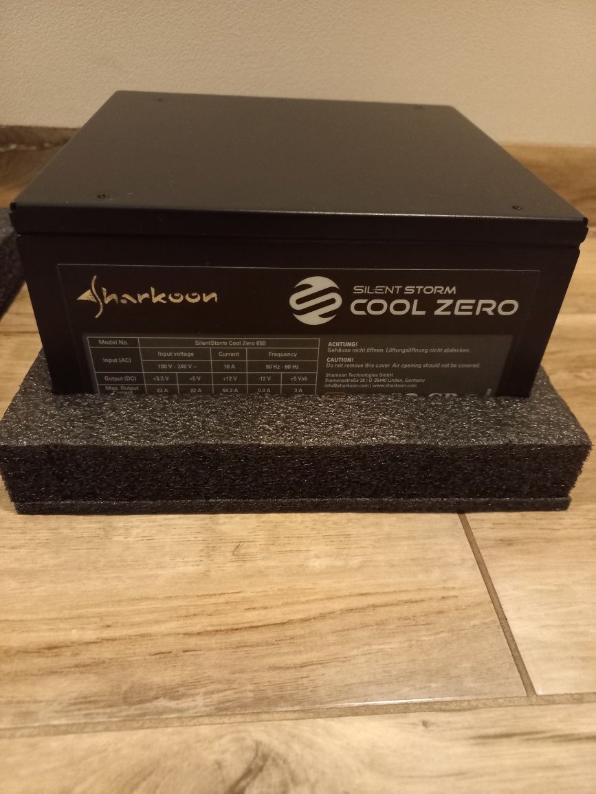 Zasilacz do komputera Sharkoon SilentStorm CoolZero 650W