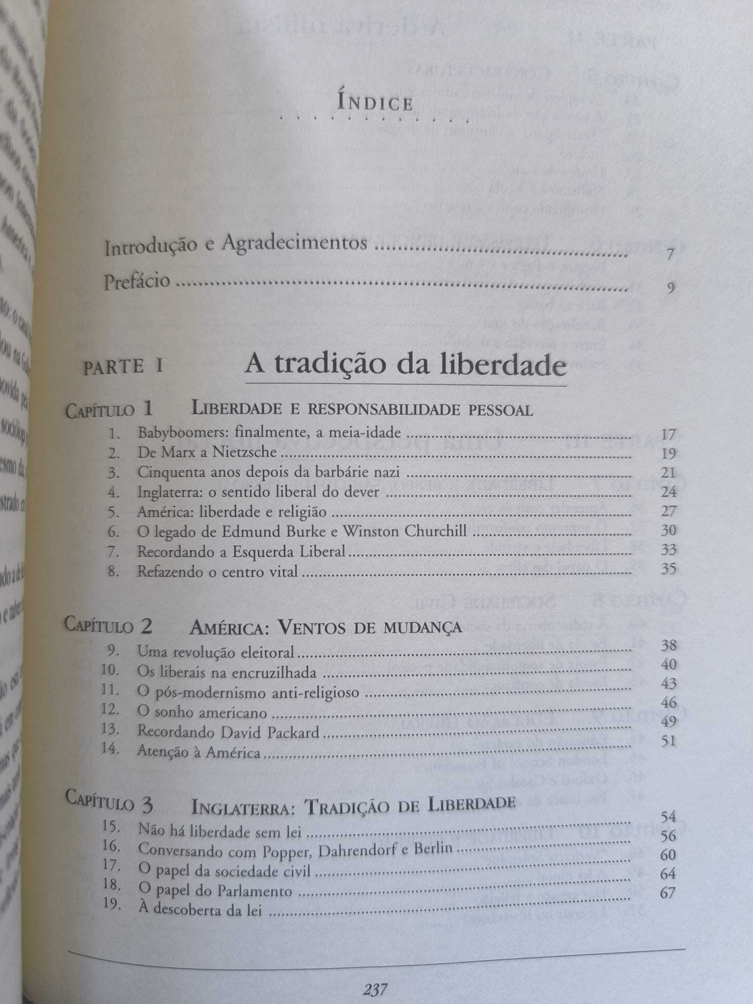 Livro "A Tradição da Liberdade" de João Carlos Espada