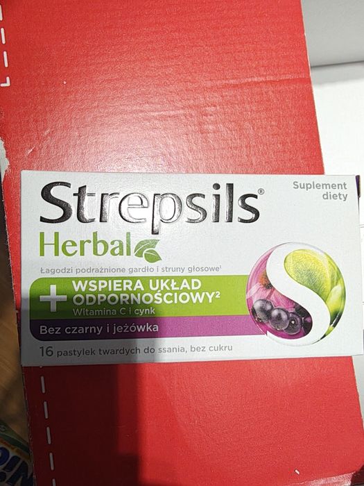 Strepsils herbal 16 pastylek