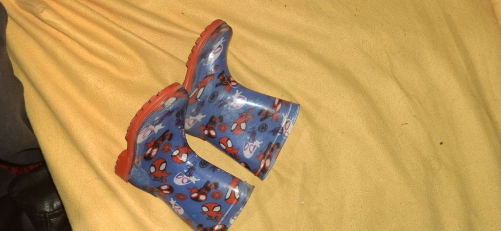 Galochas Homem Aranha Tamanho 7/24