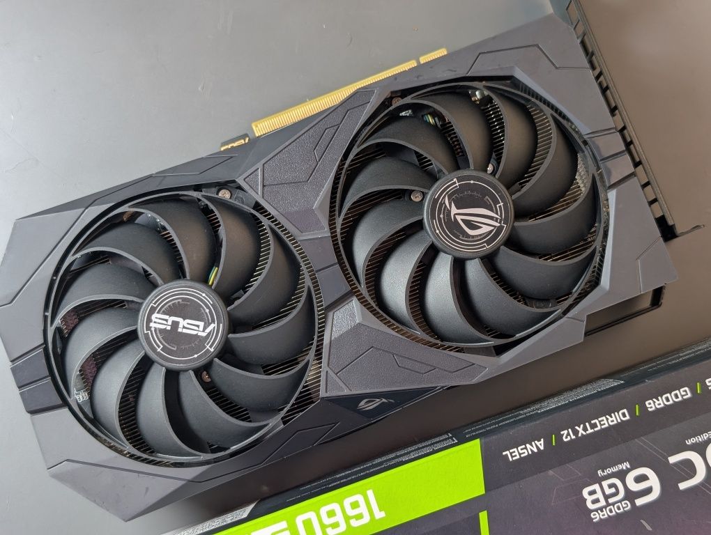 Відеокарта ASUS ROG STRIX GTX 1660SUPER 6GB (GDDR6) Гарантія | XPC