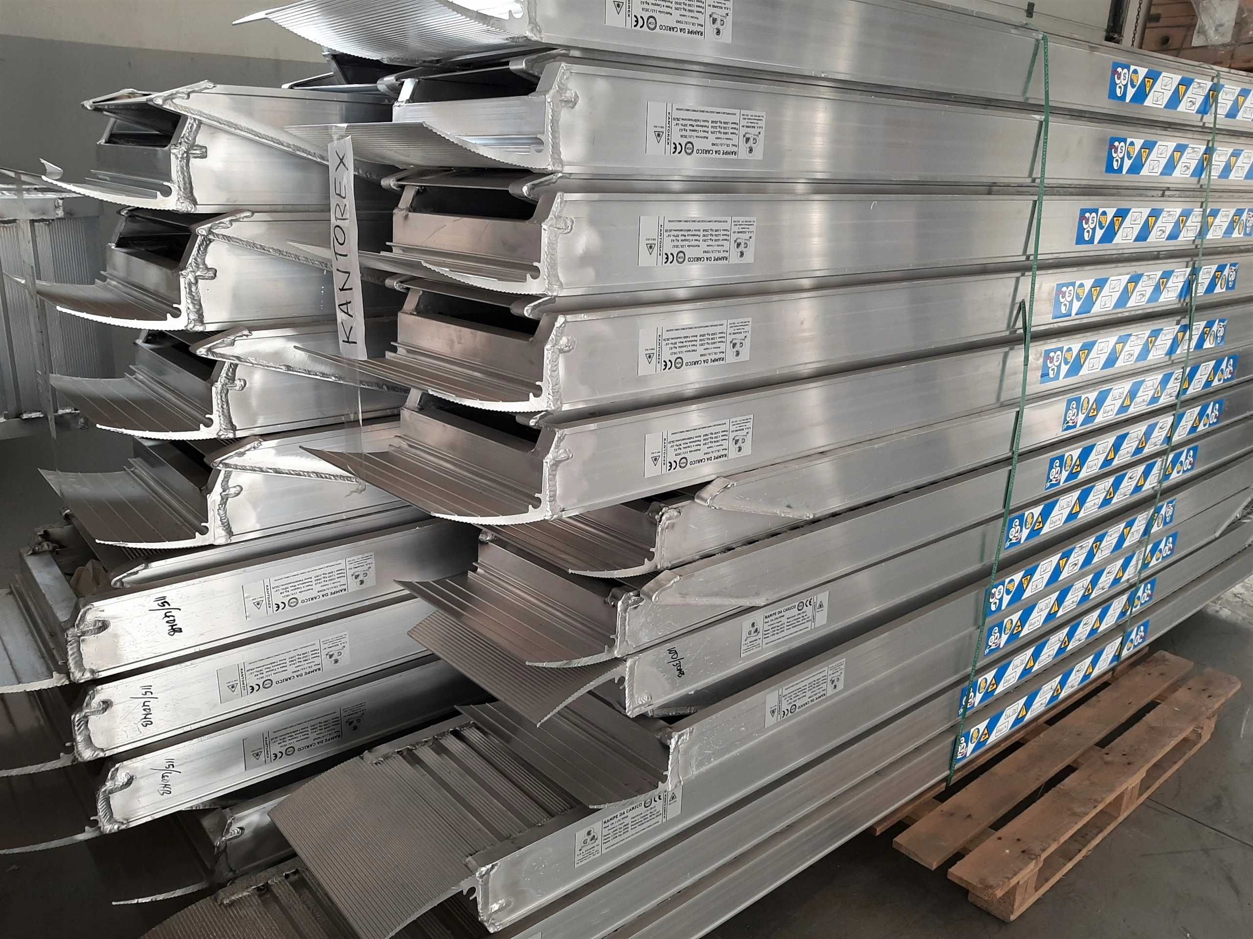 Najazdy Aluminiowe KANTOREX. Do 4,5m 1-11 T. CE, Jakość, Dostawy 0 zł