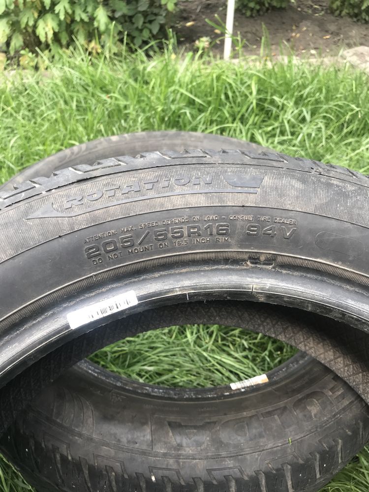 Шини колесо запаска 205/55 R16 Fulda Kristall Control HP2