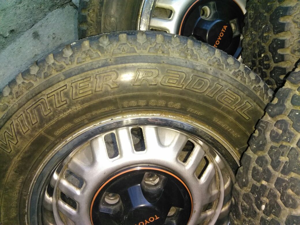 Sprzedam koła toyota 4x14,3