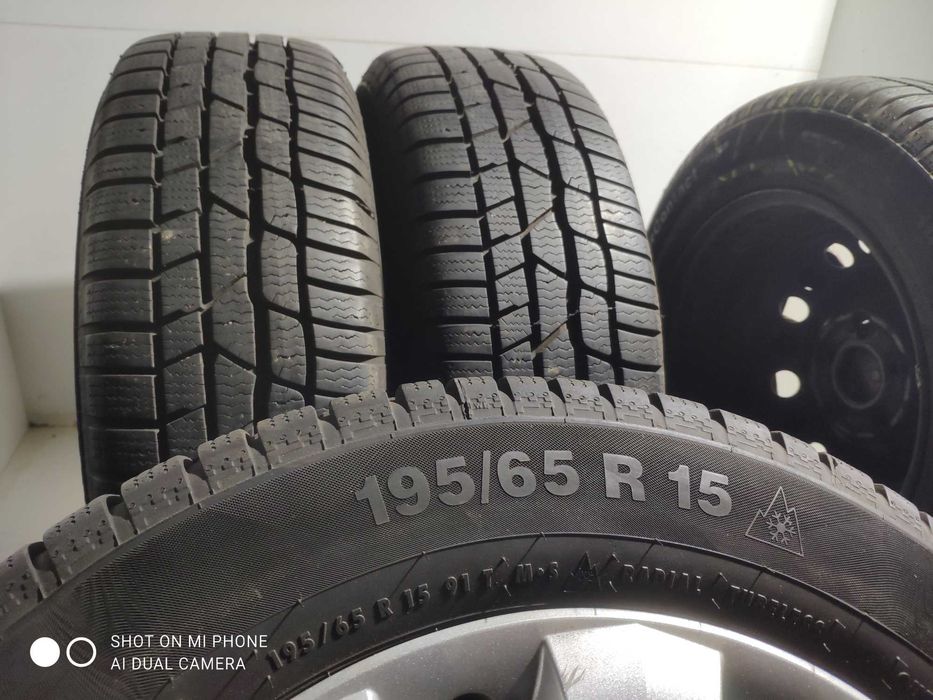 Koła opony felgi 195/65R15 zimowe 5x112 VW audi skoda zimowe komplet