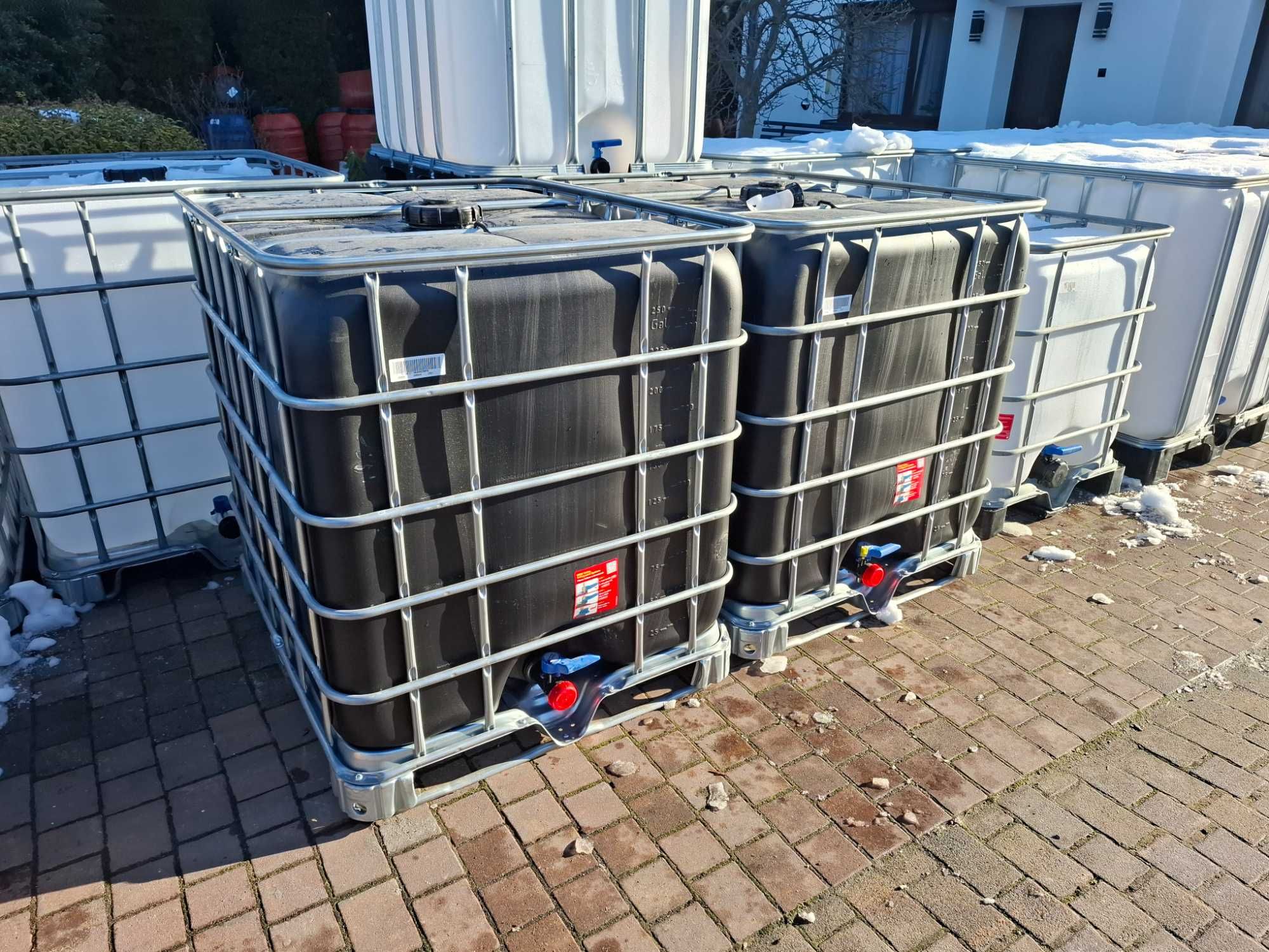 Mauzer 1000l Zbiornik paleta metalowa Okazja