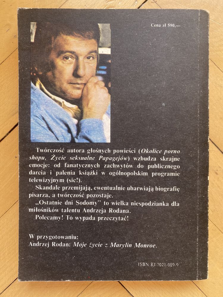 Ostatnie dni Sodomy  Andrzej Rodan