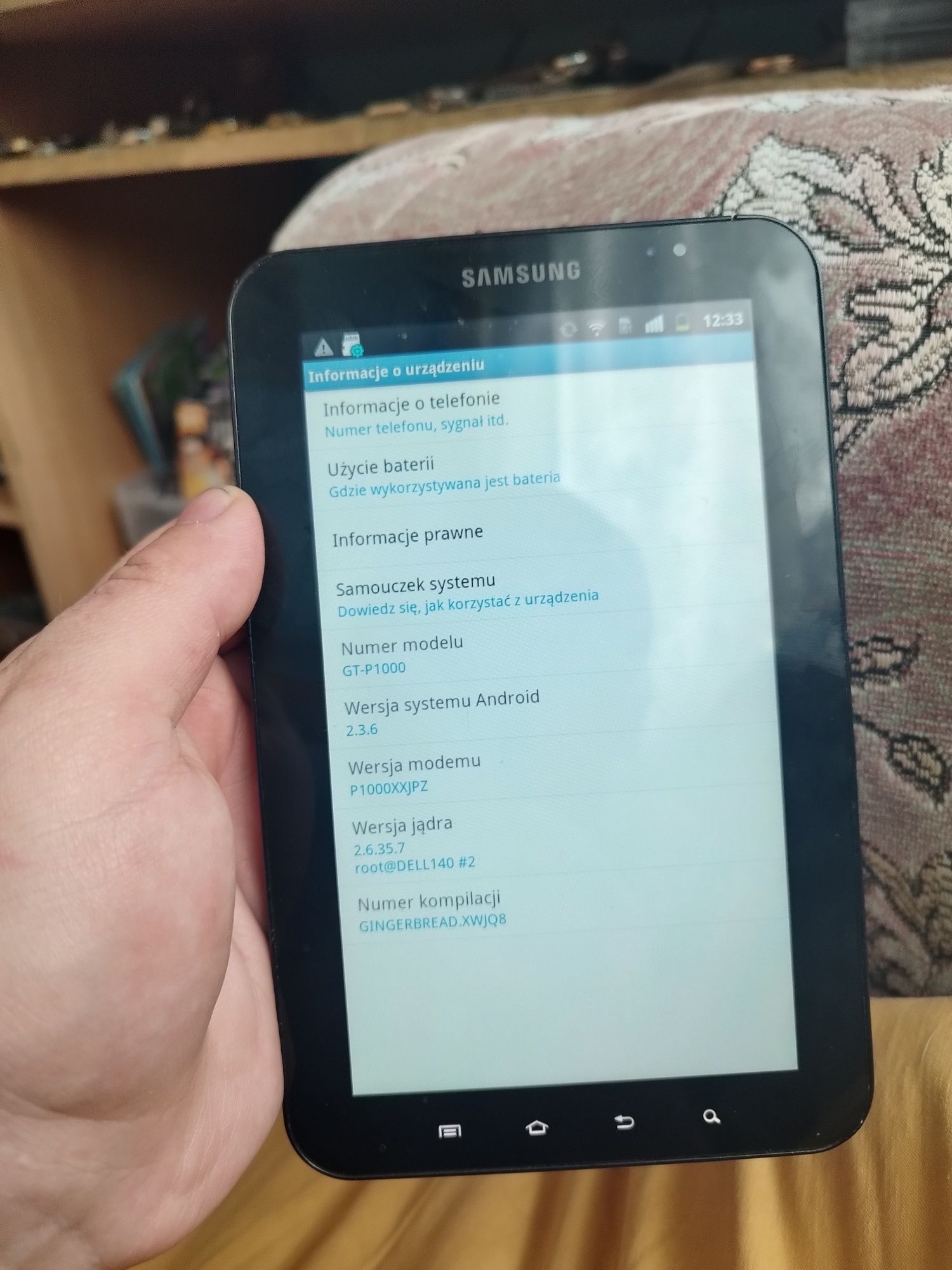 Samsung Galaxy Tab GT-P1000 Unikat