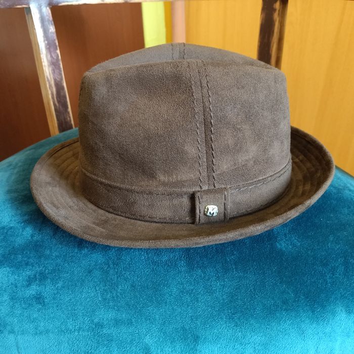 Kapelusz Mayser Alcantara typu Bucket hat , rozmiar 58 .