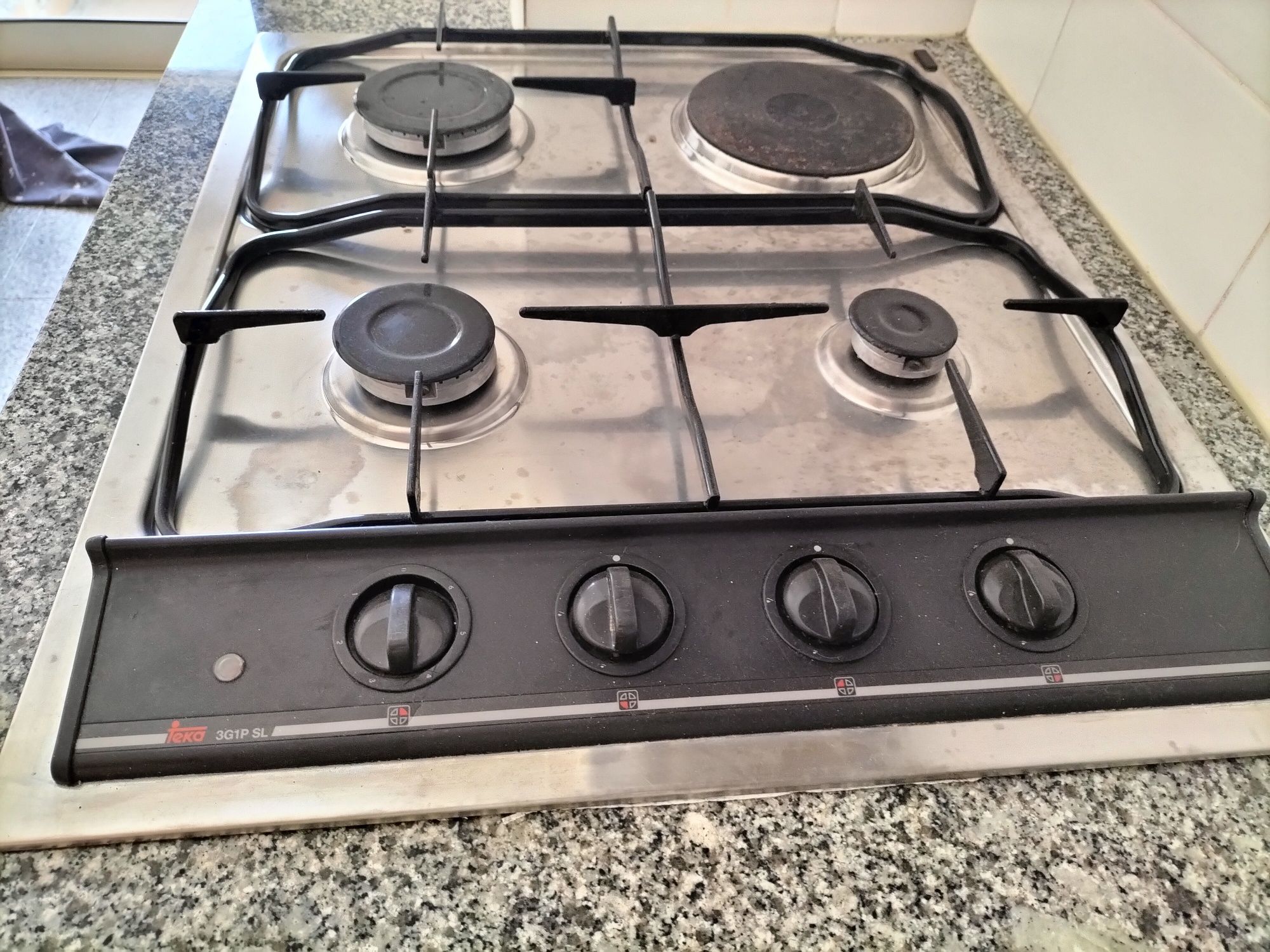 Vendo placa a gás e eletrica