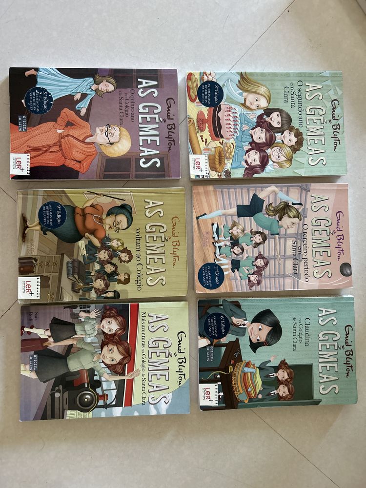 Coleção As gémeas - livros juvenis