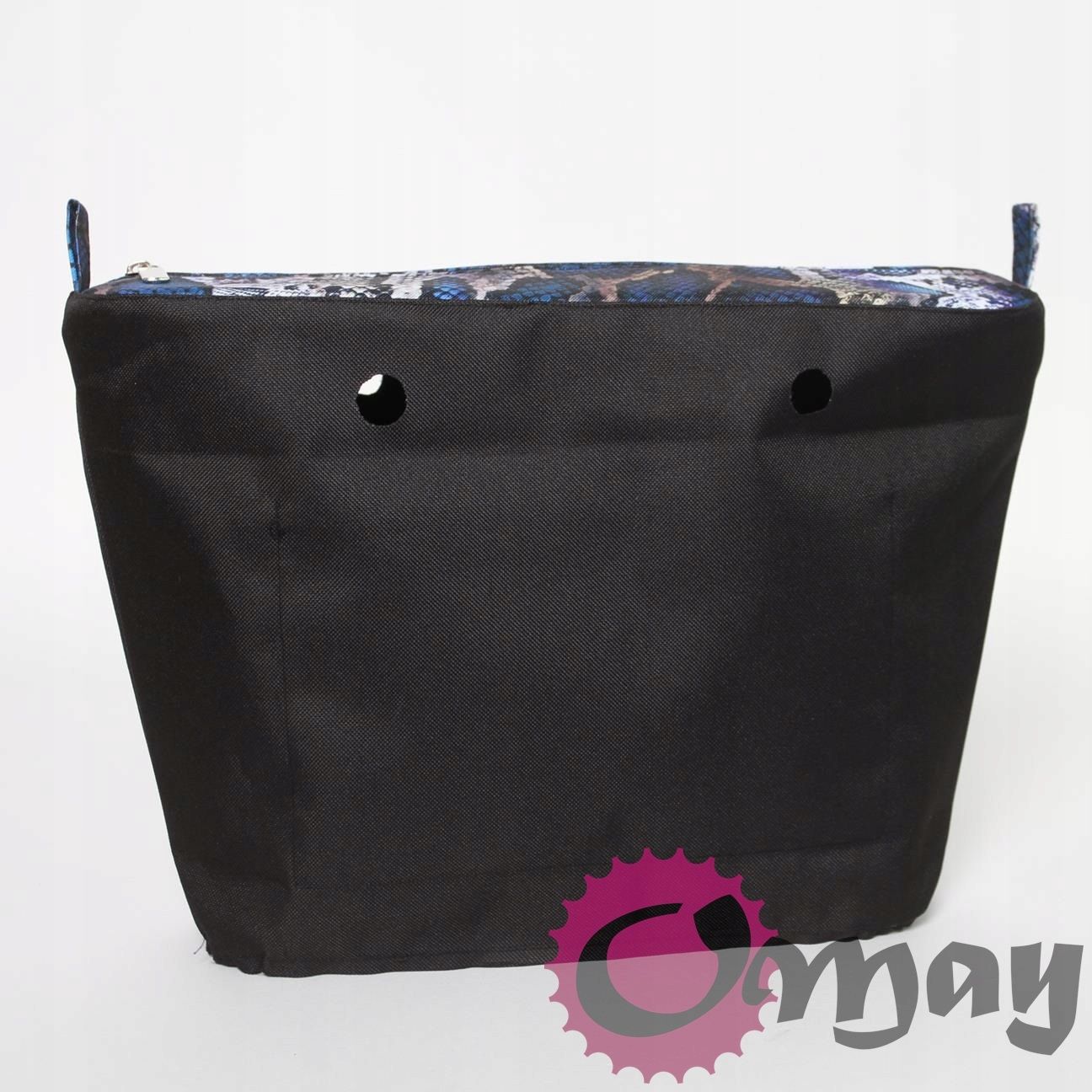 organizer OBAG STANDARD ekowąż granatowy niebieski 2 kieszenie OMAY.PL