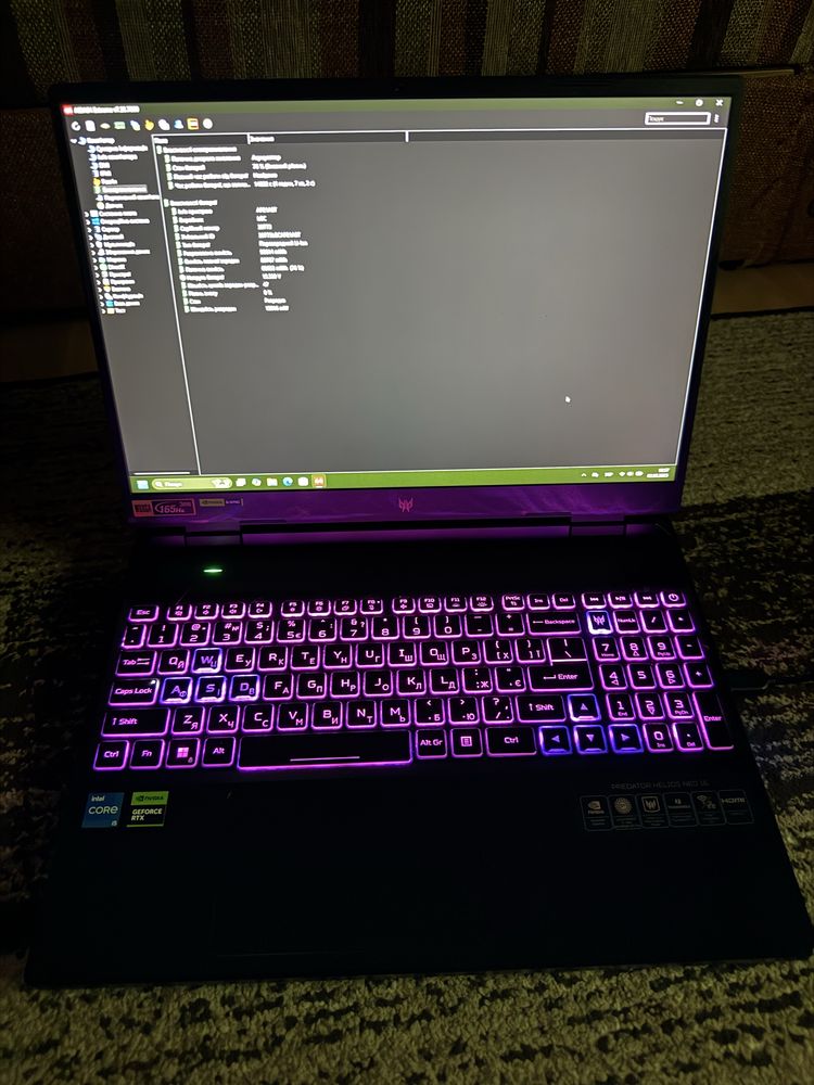 Acer Predator Helius Neo 16•RTX4050•165Hz•I5 13500HX•SSD750g