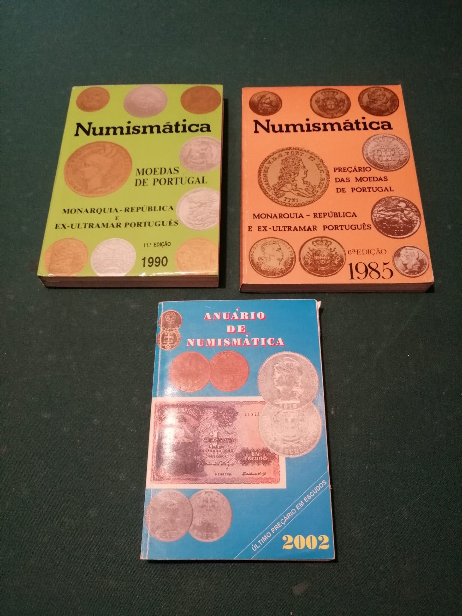 Revistas  e Catálogos de Numismática