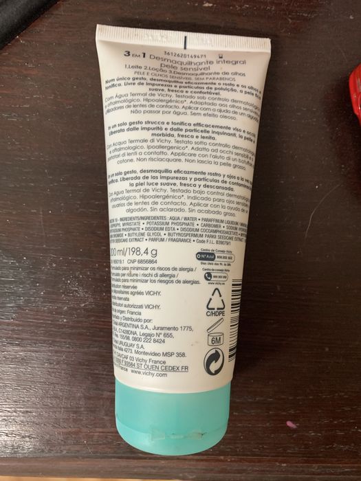 Desmaquilhante VICHY